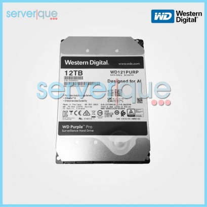 WD121PURP Western Digital Purple Pro 12TB 7.2K SATA 6G 3.5" 256M Surveillanc HDD